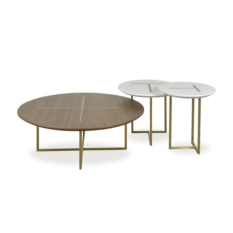 Lisa tables by Claire Tranier, Michael Strads