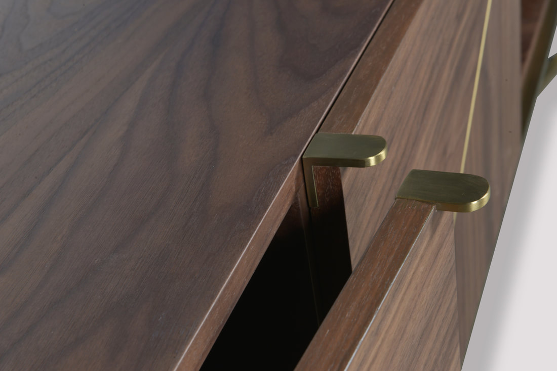 Lisa TV cabinet by Claire Tranier, Michael Strads